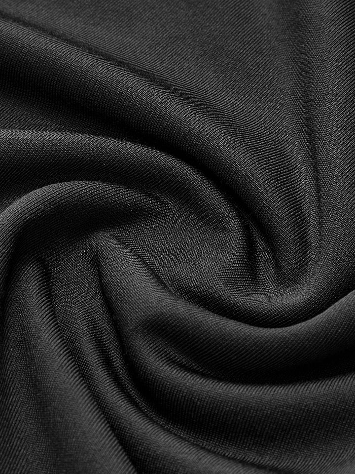 Vestido Tubo de Dos Tonos en la Cintura